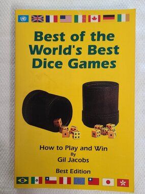 Best of The Worlds Best Dice Games Paperback Book How To Win
